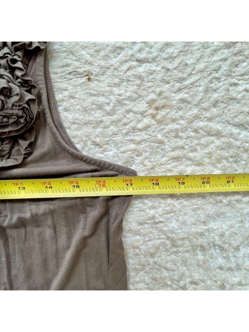 West Kei Tank Top with Embellished Neckline, Size Medium - Picture 6 of 7